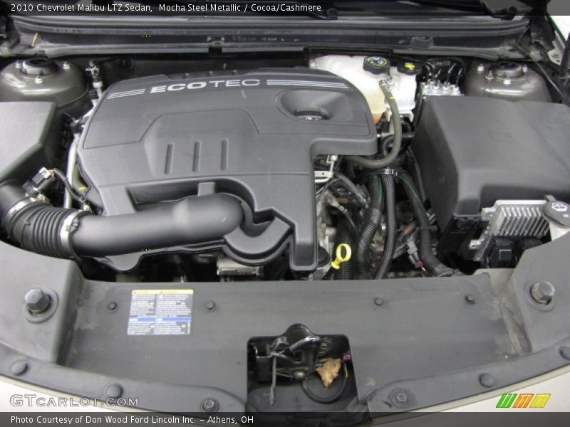  2010 Malibu LTZ Sedan Engine - 2.4 Liter DOHC 16-Valve VVT Ecotec 4 Cylinder