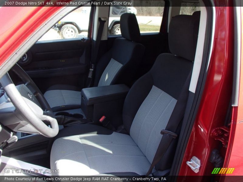 Inferno Red Crystal Pearl / Dark Slate Gray 2007 Dodge Nitro SXT 4x4