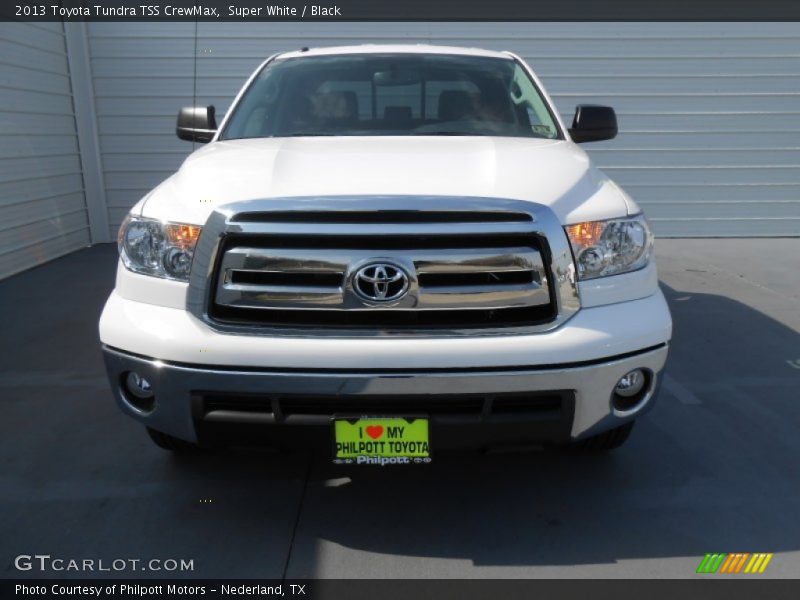 Super White / Black 2013 Toyota Tundra TSS CrewMax