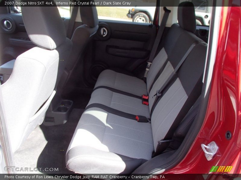 Inferno Red Crystal Pearl / Dark Slate Gray 2007 Dodge Nitro SXT 4x4
