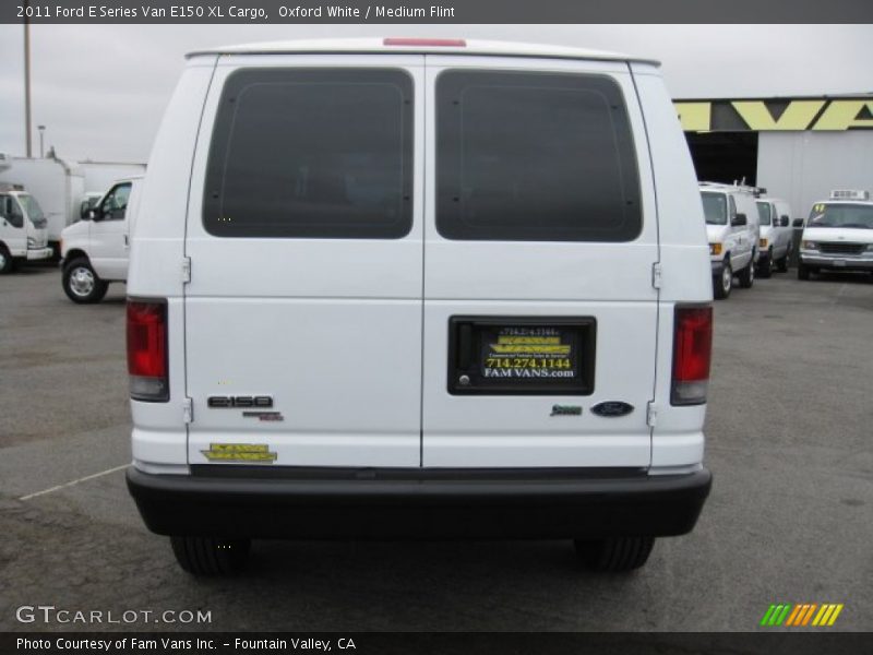 Oxford White / Medium Flint 2011 Ford E Series Van E150 XL Cargo