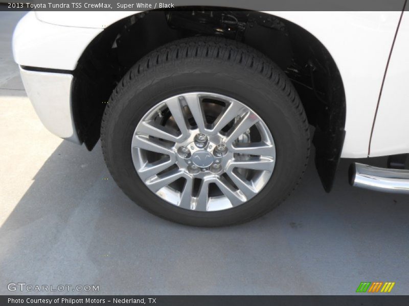 Super White / Black 2013 Toyota Tundra TSS CrewMax
