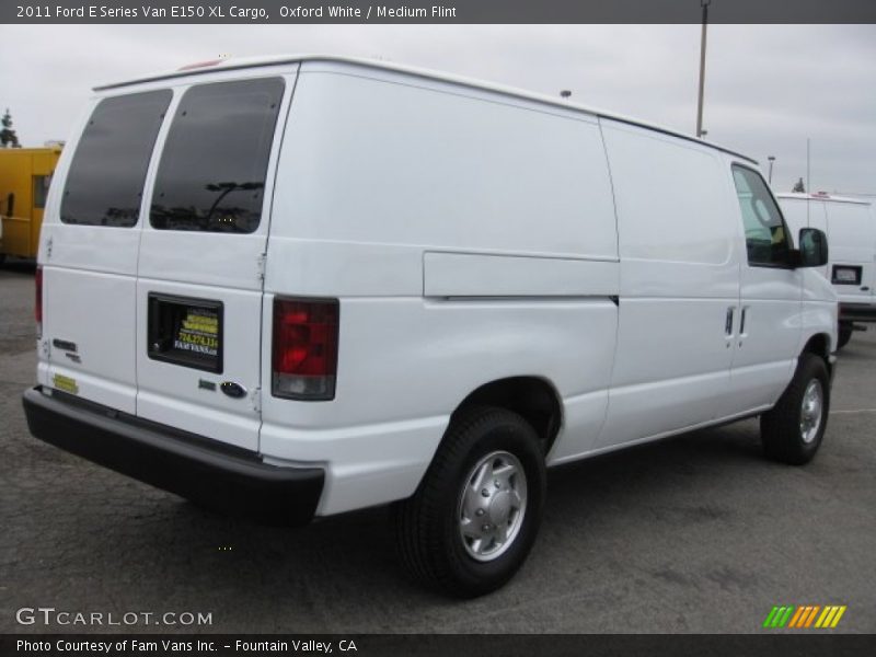 Oxford White / Medium Flint 2011 Ford E Series Van E150 XL Cargo