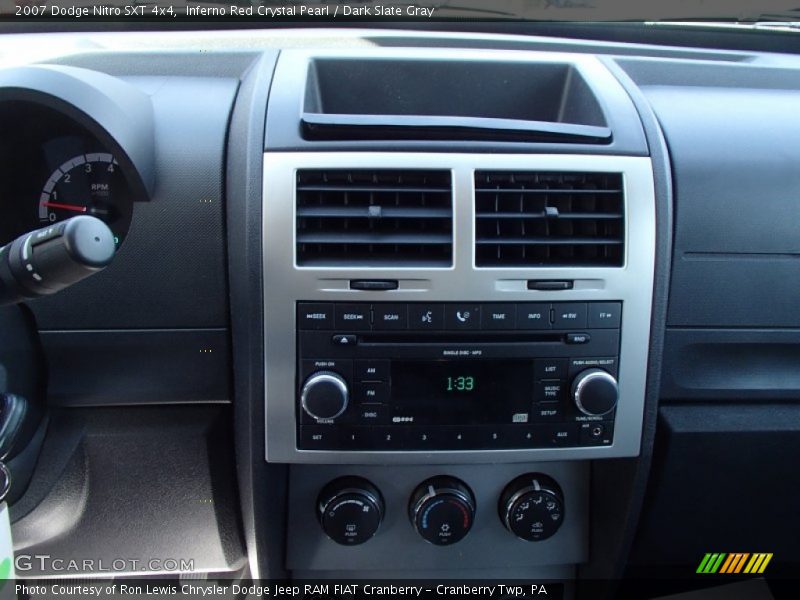 Inferno Red Crystal Pearl / Dark Slate Gray 2007 Dodge Nitro SXT 4x4