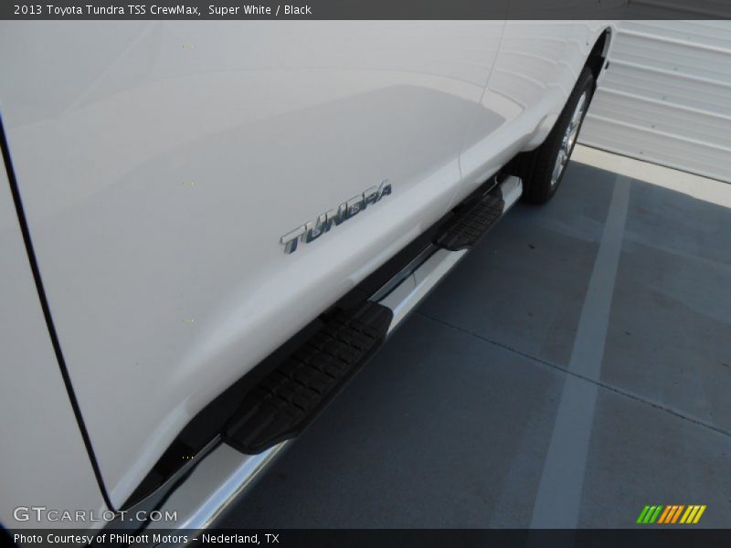 Super White / Black 2013 Toyota Tundra TSS CrewMax