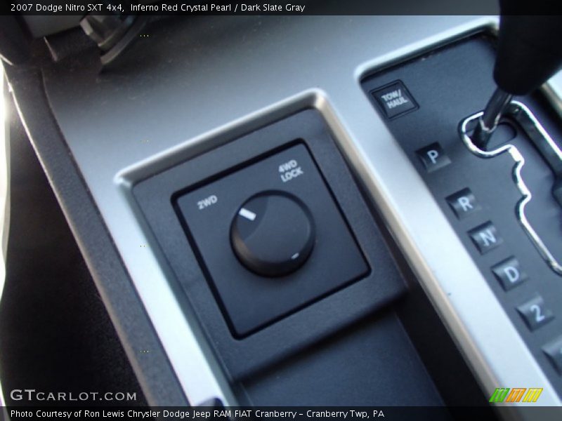 Inferno Red Crystal Pearl / Dark Slate Gray 2007 Dodge Nitro SXT 4x4