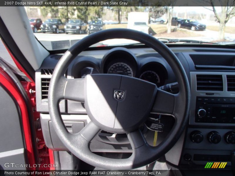 Inferno Red Crystal Pearl / Dark Slate Gray 2007 Dodge Nitro SXT 4x4