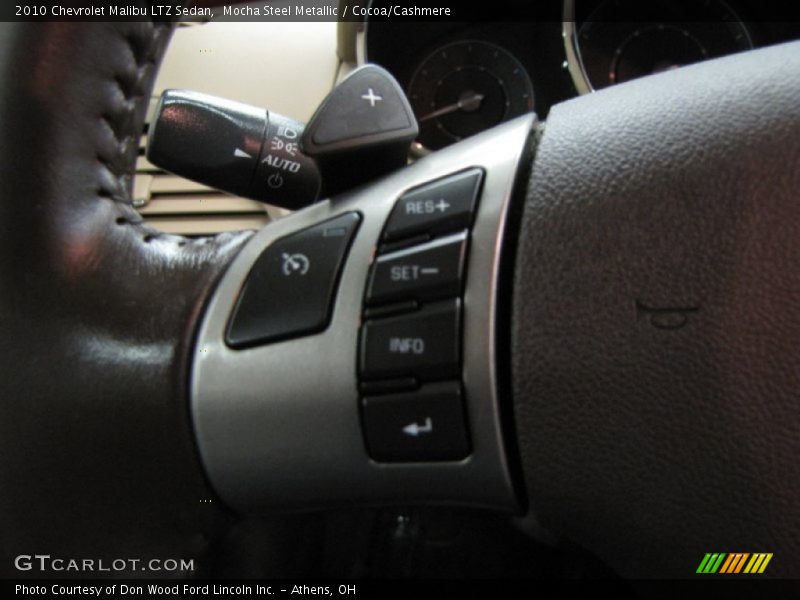 Mocha Steel Metallic / Cocoa/Cashmere 2010 Chevrolet Malibu LTZ Sedan