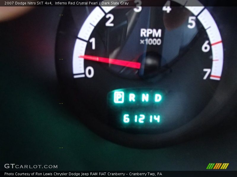 Inferno Red Crystal Pearl / Dark Slate Gray 2007 Dodge Nitro SXT 4x4