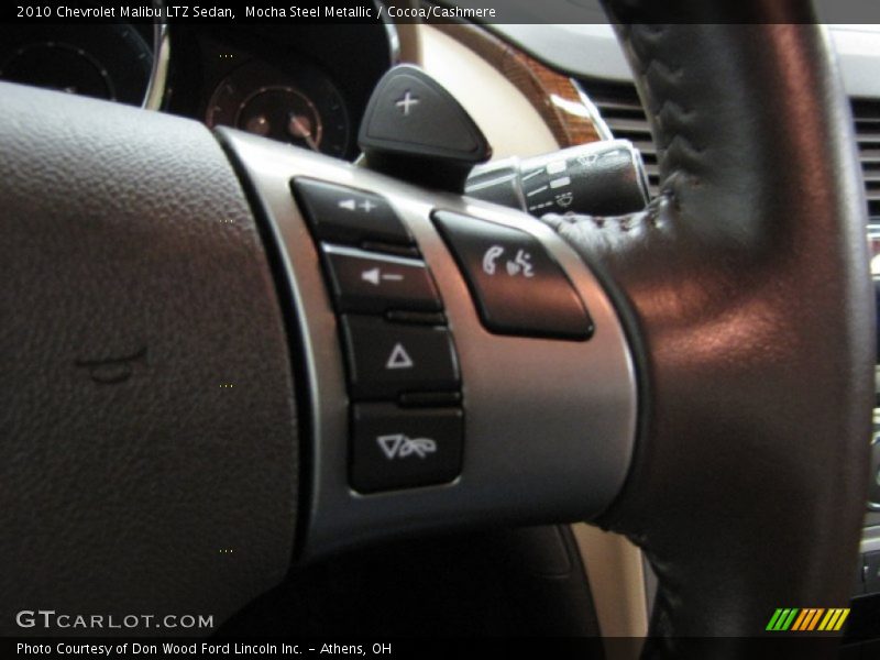 Mocha Steel Metallic / Cocoa/Cashmere 2010 Chevrolet Malibu LTZ Sedan