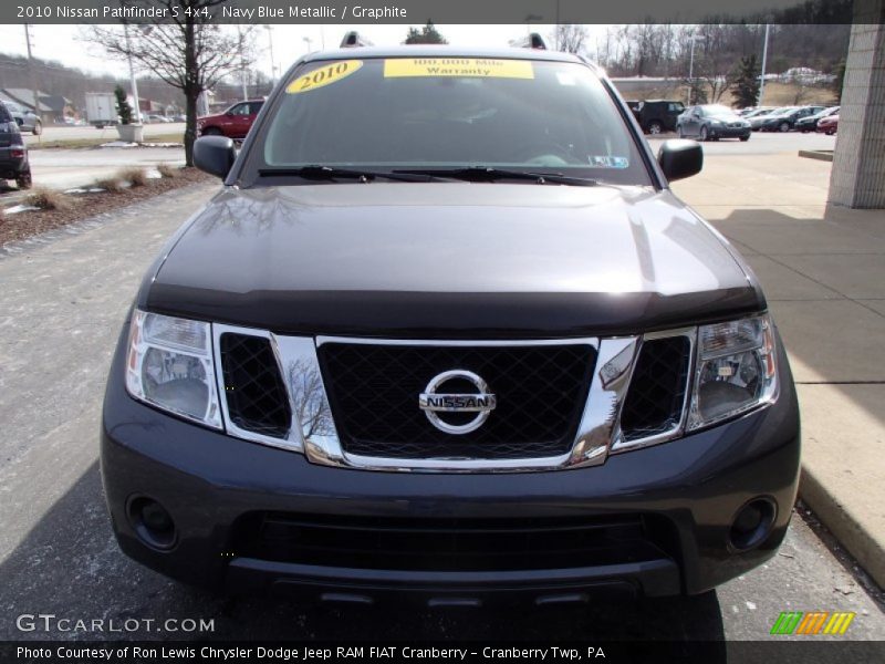 Navy Blue Metallic / Graphite 2010 Nissan Pathfinder S 4x4