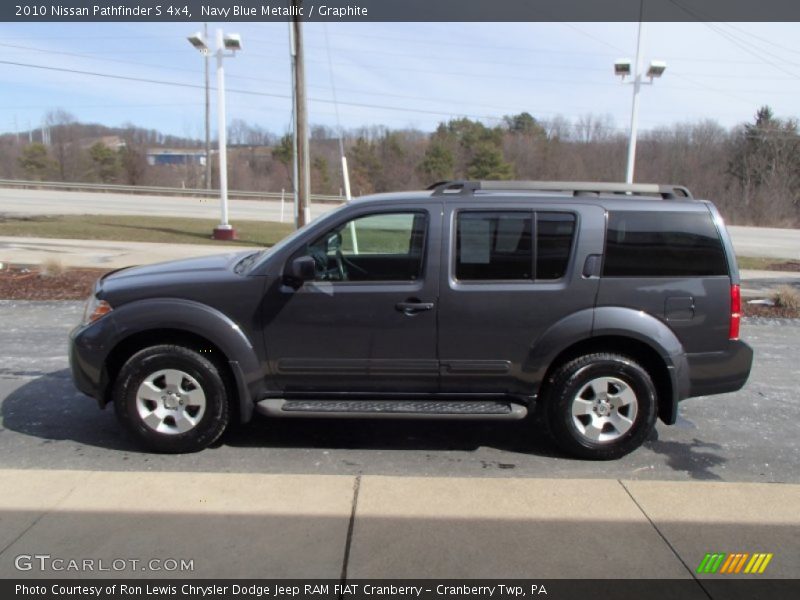 Navy Blue Metallic / Graphite 2010 Nissan Pathfinder S 4x4