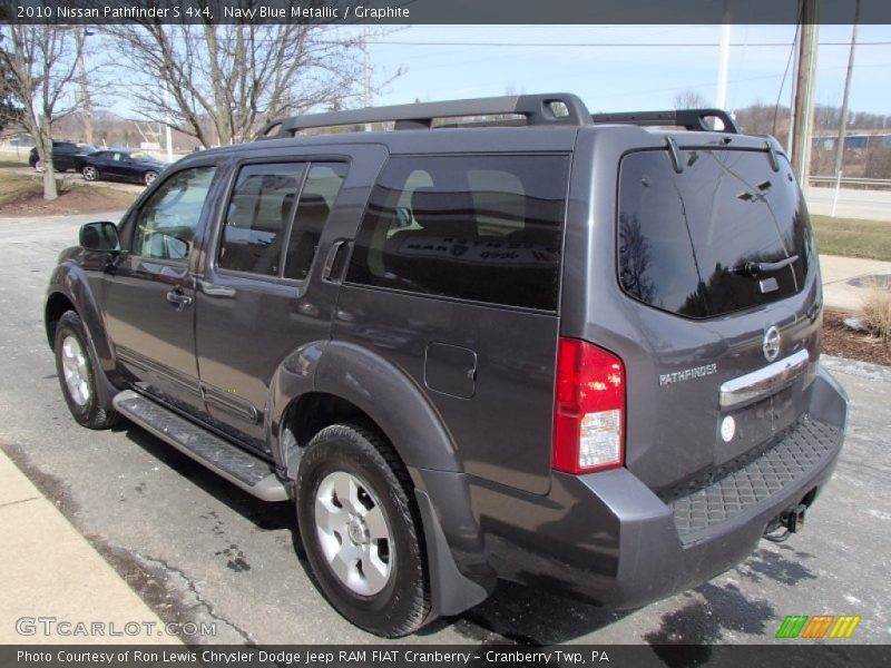 Navy Blue Metallic / Graphite 2010 Nissan Pathfinder S 4x4