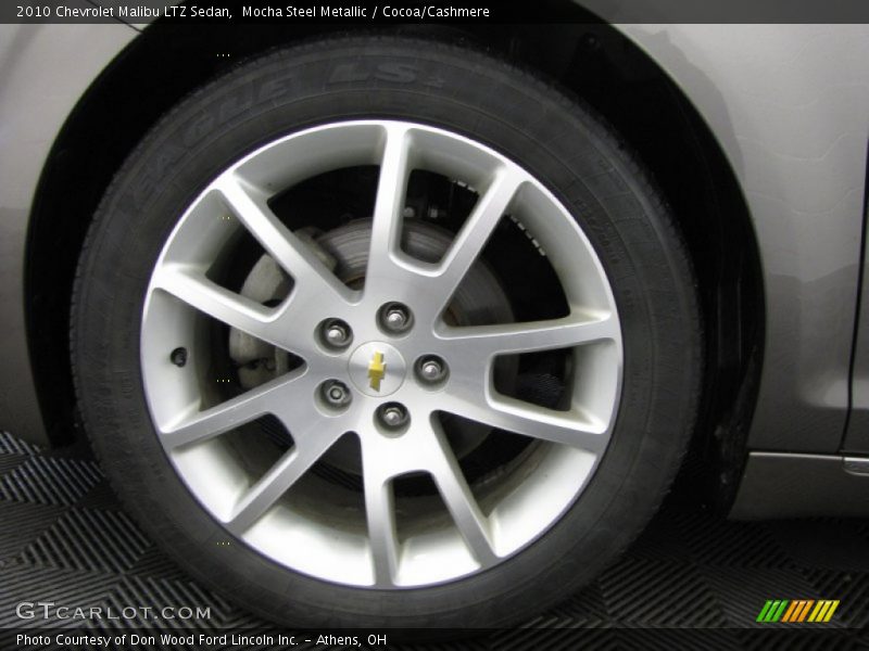 Mocha Steel Metallic / Cocoa/Cashmere 2010 Chevrolet Malibu LTZ Sedan