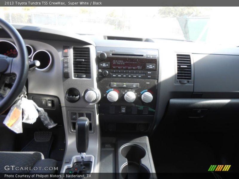 Super White / Black 2013 Toyota Tundra TSS CrewMax