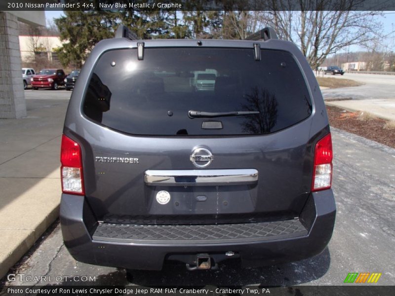Navy Blue Metallic / Graphite 2010 Nissan Pathfinder S 4x4