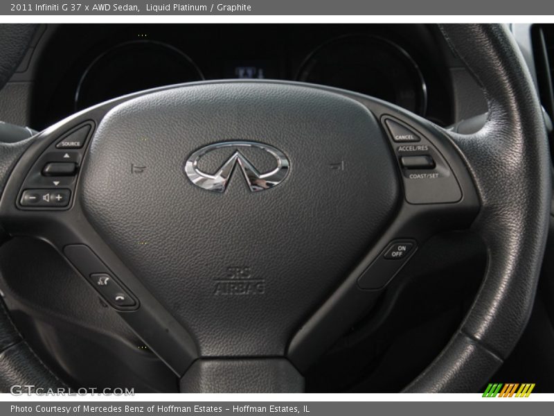  2011 G 37 x AWD Sedan Steering Wheel