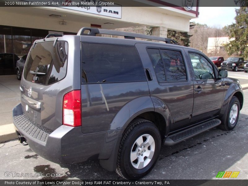 Navy Blue Metallic / Graphite 2010 Nissan Pathfinder S 4x4