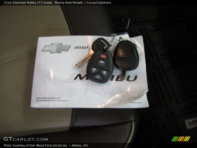 Mocha Steel Metallic / Cocoa/Cashmere 2010 Chevrolet Malibu LTZ Sedan