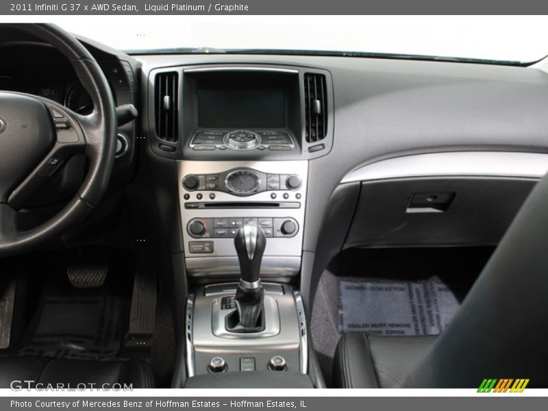 Liquid Platinum / Graphite 2011 Infiniti G 37 x AWD Sedan