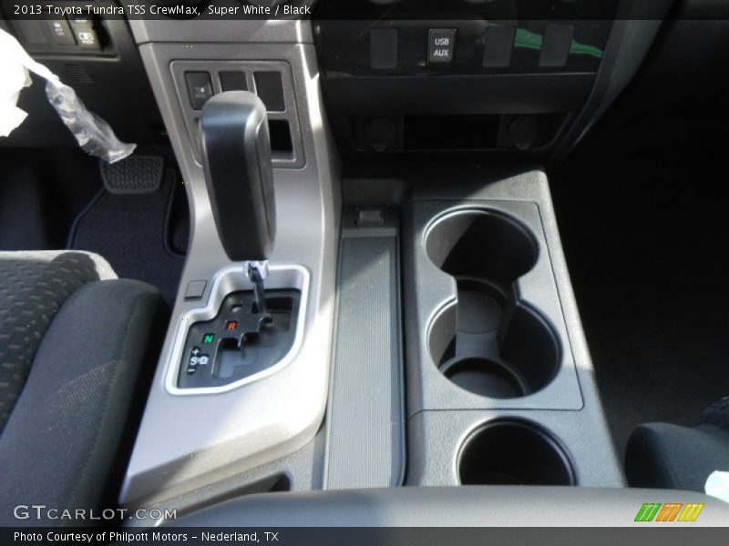 Super White / Black 2013 Toyota Tundra TSS CrewMax