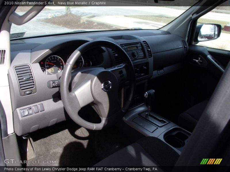 Navy Blue Metallic / Graphite 2010 Nissan Pathfinder S 4x4