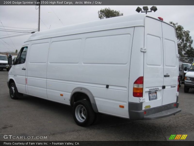 Arctic White / Gray 2006 Dodge Sprinter Van 3500 High Roof Cargo