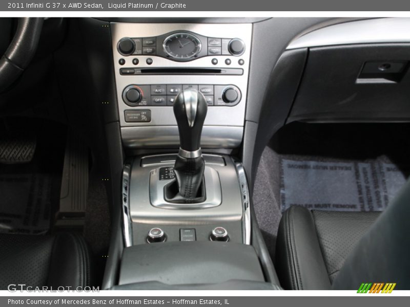  2011 G 37 x AWD Sedan 7 Speed ASC Automatic Shifter