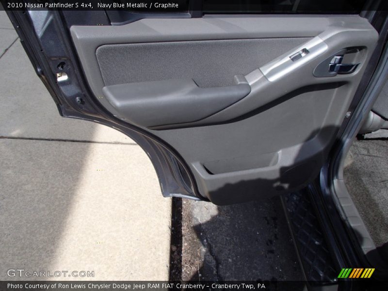 Navy Blue Metallic / Graphite 2010 Nissan Pathfinder S 4x4