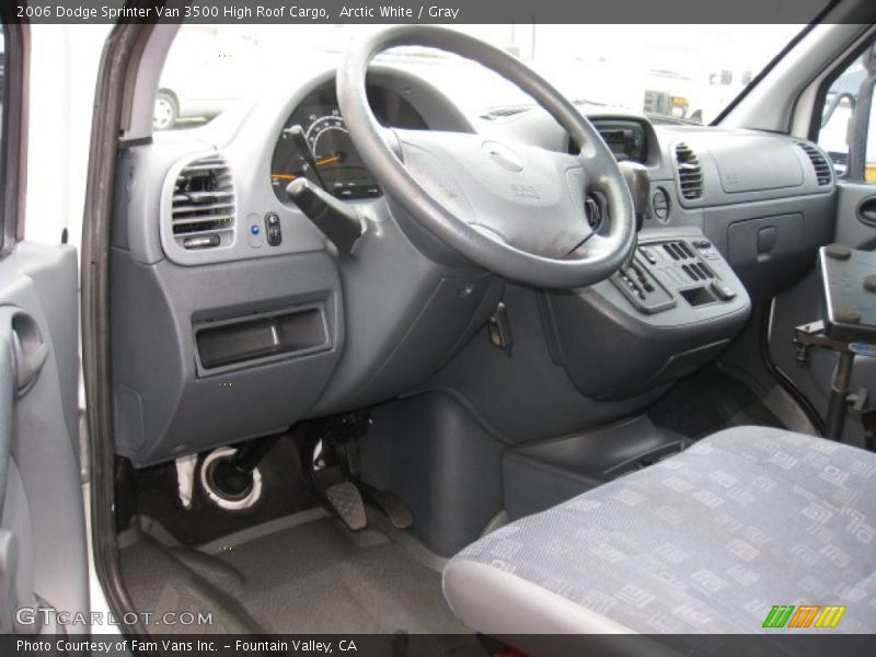 Dashboard of 2006 Sprinter Van 3500 High Roof Cargo