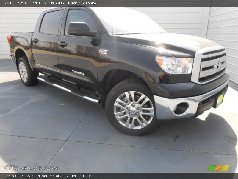 Black / Graphite 2013 Toyota Tundra TSS CrewMax