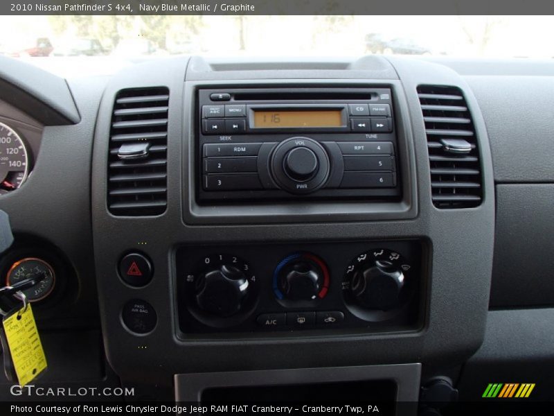 Navy Blue Metallic / Graphite 2010 Nissan Pathfinder S 4x4