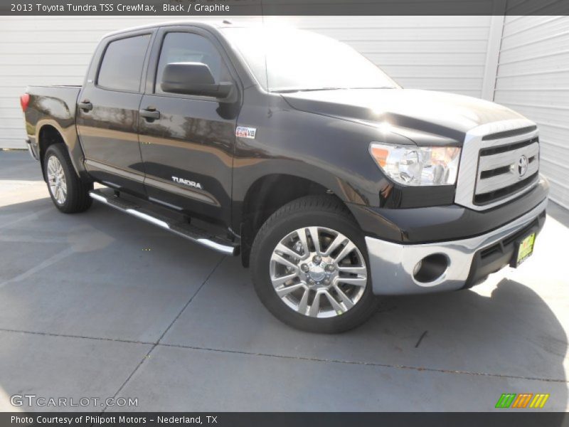Black / Graphite 2013 Toyota Tundra TSS CrewMax