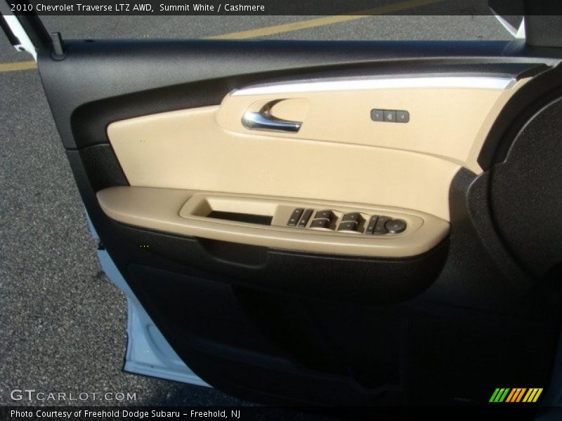 Summit White / Cashmere 2010 Chevrolet Traverse LTZ AWD
