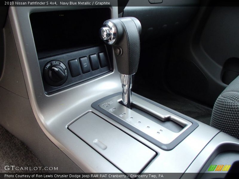 Navy Blue Metallic / Graphite 2010 Nissan Pathfinder S 4x4