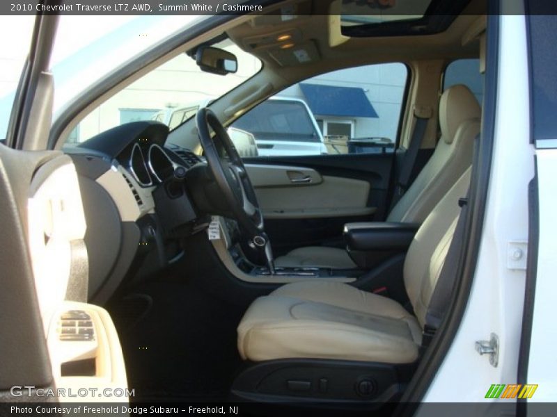 Summit White / Cashmere 2010 Chevrolet Traverse LTZ AWD