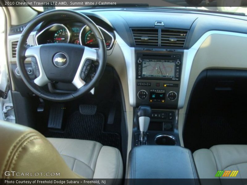 Summit White / Cashmere 2010 Chevrolet Traverse LTZ AWD