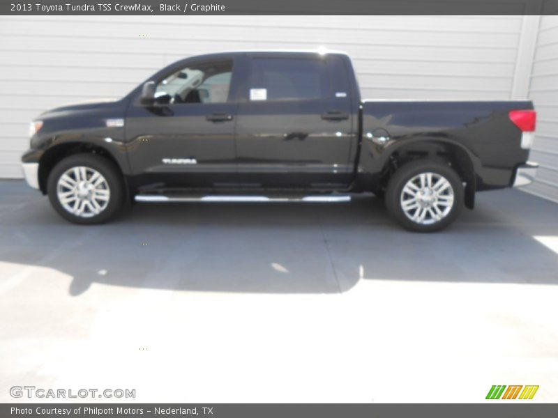 Black / Graphite 2013 Toyota Tundra TSS CrewMax