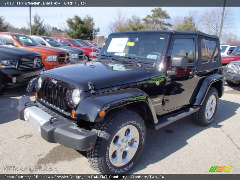 Black / Black 2013 Jeep Wrangler Sahara 4x4
