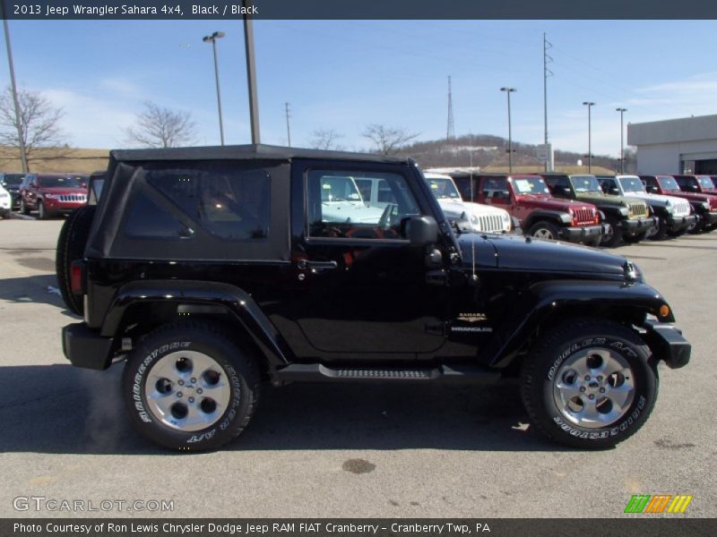 Black / Black 2013 Jeep Wrangler Sahara 4x4