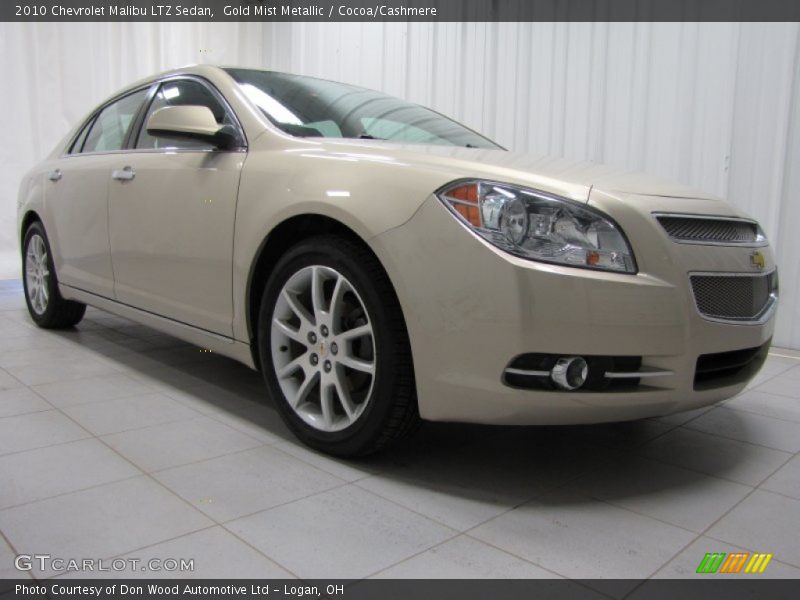 Gold Mist Metallic / Cocoa/Cashmere 2010 Chevrolet Malibu LTZ Sedan