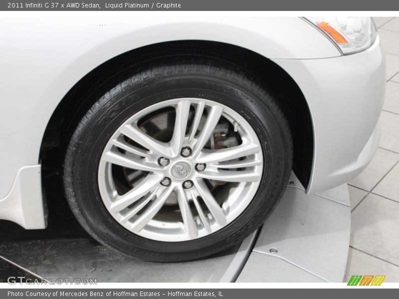  2011 G 37 x AWD Sedan Wheel