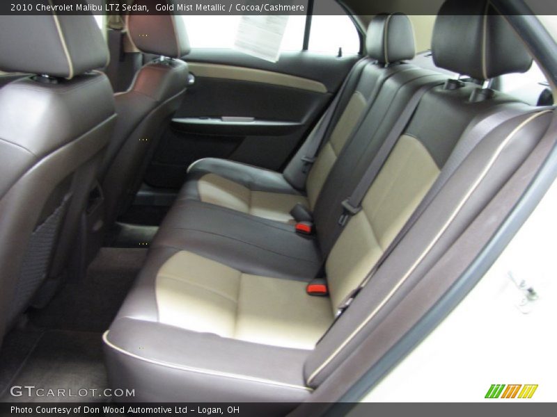 Gold Mist Metallic / Cocoa/Cashmere 2010 Chevrolet Malibu LTZ Sedan