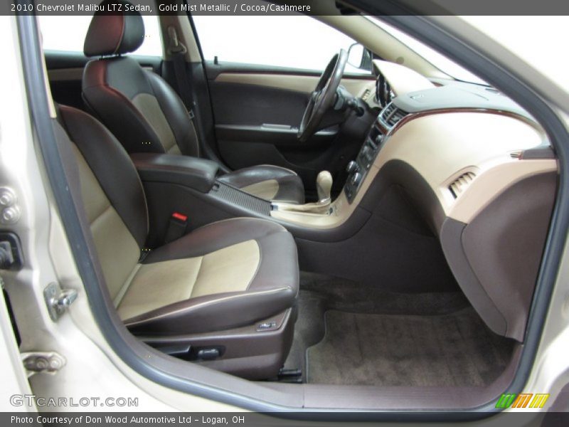 Gold Mist Metallic / Cocoa/Cashmere 2010 Chevrolet Malibu LTZ Sedan