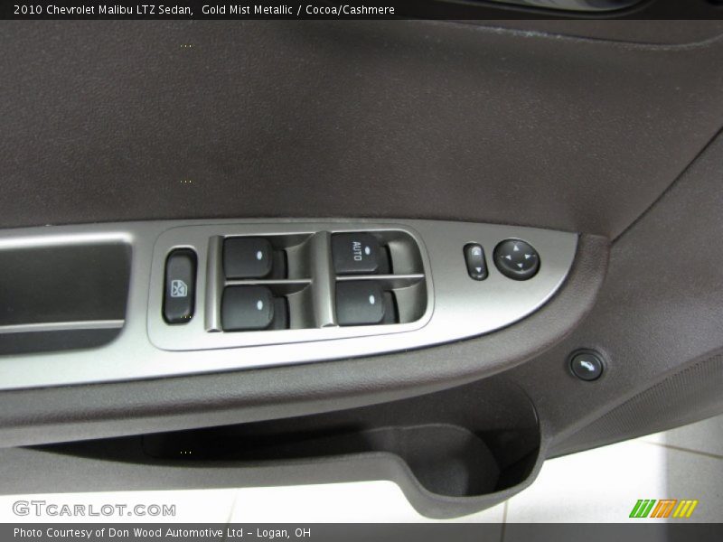Gold Mist Metallic / Cocoa/Cashmere 2010 Chevrolet Malibu LTZ Sedan