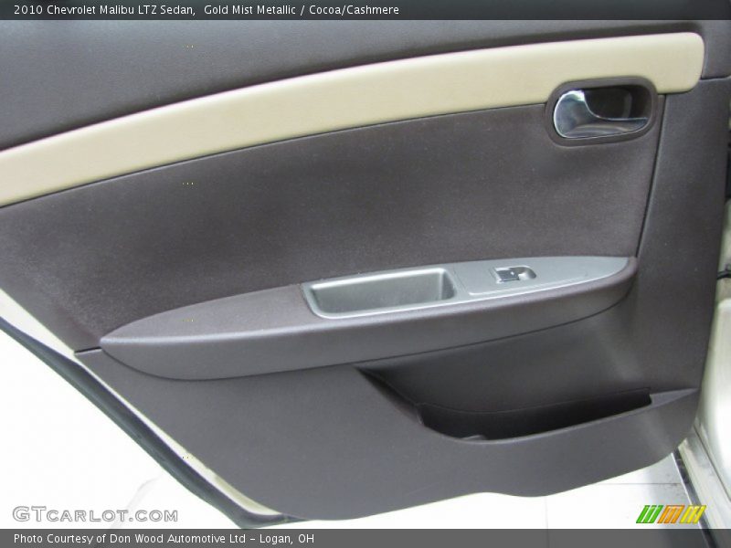Gold Mist Metallic / Cocoa/Cashmere 2010 Chevrolet Malibu LTZ Sedan