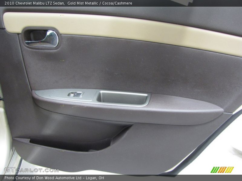 Gold Mist Metallic / Cocoa/Cashmere 2010 Chevrolet Malibu LTZ Sedan