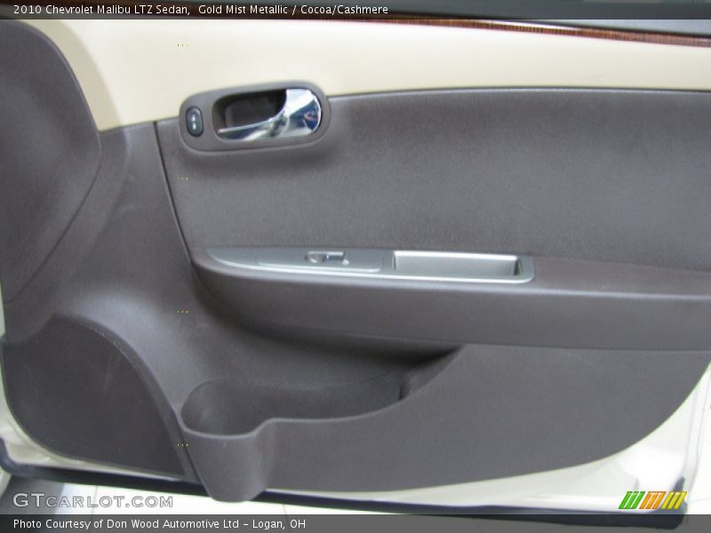 Gold Mist Metallic / Cocoa/Cashmere 2010 Chevrolet Malibu LTZ Sedan
