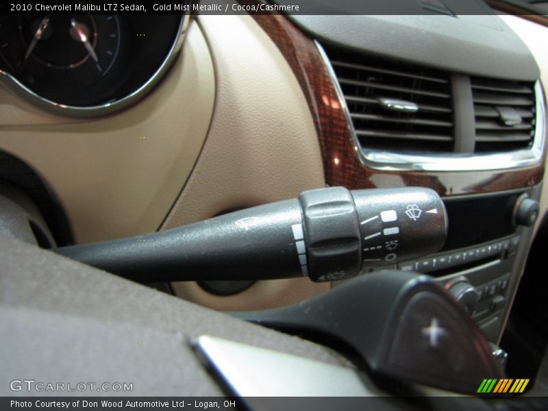 Gold Mist Metallic / Cocoa/Cashmere 2010 Chevrolet Malibu LTZ Sedan