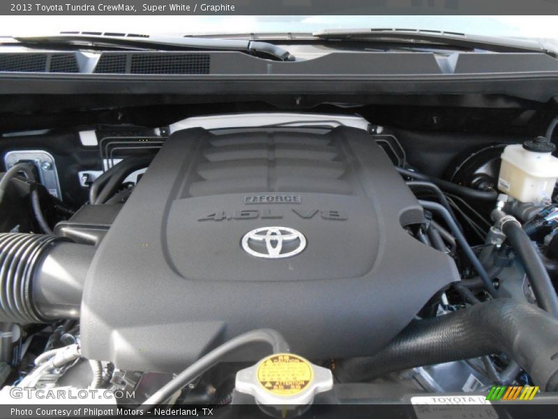 Super White / Graphite 2013 Toyota Tundra CrewMax